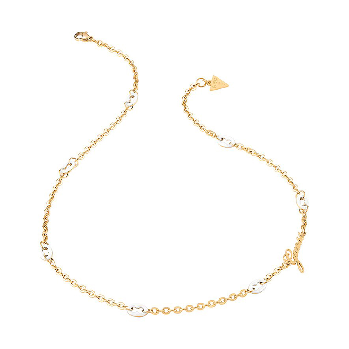 COLLIER GUESS FEMME SIMPLE ACIER DORÉ